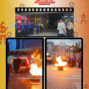 Tingkatkan Kewaspadaan Kebakaran, Satpol PP Toba Gelar Simulasi dan Pengecekan APAR di Bank BRI Cabang Balige Tingkatkan Kewaspadaan Kebakaran, Satpol PP Toba Gelar Simulasi dan Pengecekan APAR di Bank BRI Cabang Balige